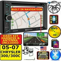 05 06 07 CHRYSLER 300 300C  GPS NAVIGATION BLUETOOTH USB CD Car Radio Stereo