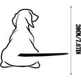 thumbnail image 3 of Funny Dog Rear Wiper Decal with Moving Tail, Cute 3D Puppy Car Windshield Sticker, Waterproof Vinyl Wagging Tail Auto Decoration (8" Height), 3 of 6