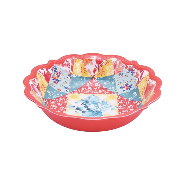 The Pioneer Woman Patchwork Melamine Dinner Bowl 8.8 inch1pc