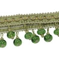 thumbnail image 4 of Ball Tassel Fringe Trim Beaded Tassel Fringing Trimmings Fringe Lampshades Tent Trim Sewing Trimming Upholstery Drapery 3 Yards, 4 of 5