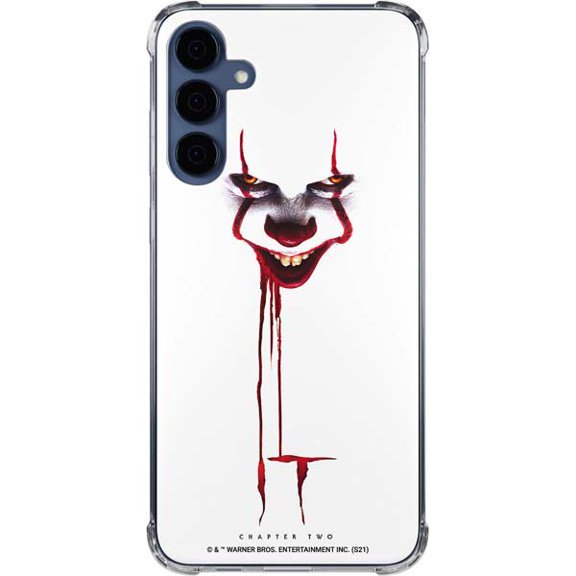 Skinit Warner Bros IT Volume 2 Pennywise Bloody Galaxy S24 Clear Case