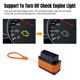 thumbnail image 3 of KONNWEI KW906 BT 5.0 Wireless OBDII Car Auto Diagnostic Scan Tools Car Detector Tester Scanner for IOS Android System, Orange, 3 of 5