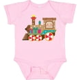 thumbnail image 3 of Inktastic Christmas Train Boys or Girls Baby Bodysuit, 3 of 5