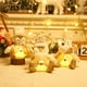thumbnail image 1 of Una Persona Mayor con Un Muñeco de Nieve Iluminado y Una Figura Como Decoración de Escritorio., 1 of 3