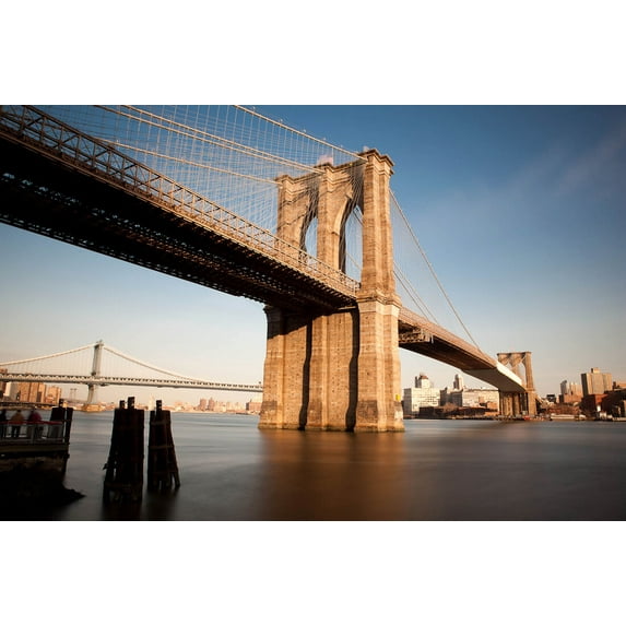 Brooklyn Bridge - CANVAS OR FINE PRINT WALL ART