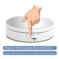 thumbnail image 3 of Dserhfy Electric Rotating Turntable Round Display Holder Stand Intelligent Charging, 3 of 5
