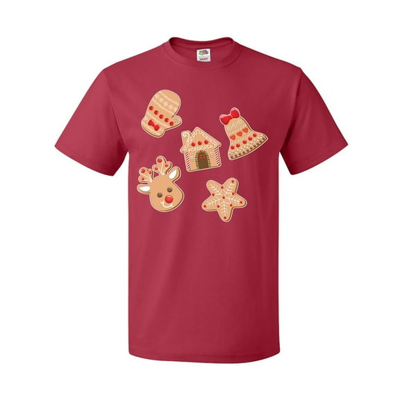 Inktastic Christmas Gingerbread Cookies T-Shirt