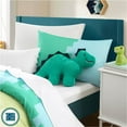 thumbnail image 3 of Your Zone Dinosaur Decorative Pillow for Kids, Green, Spot-Clean, 12" H, 3 of 7