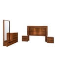 thumbnail image 1 of Recamara KS 5 Piezas Davos Nogal Kessa Muebles, 1 of 5