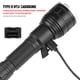 thumbnail image 3 of Naiovety XHP70 Linterna Recargable Brillo Potente Antorcha para exteriores Batería Modos telescópicos Lámpara de camping Caza Pesca Estufas de camping 1*21700Batería, 3 of 6