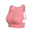 thumbnail image 3 of Women's Sports Bras Comfy Soft Padded Wireless Quick Dry Full Coverage T Shirt Bra Active Yoga Fitness Running Bralette for Push Up Medi Support Sleeping with Removable Chest Pad, Full Cup, S-2XL, 3 of 5