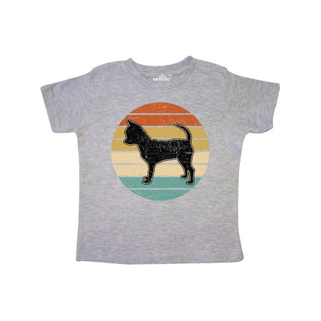 

Inktastic Chihuahua Dog Retro Sunset Gift Toddler Boy or Toddler Girl T-Shirt