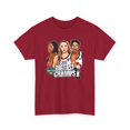 thumbnail image 2 of 2025 BigEast Champs Women Basketball Cartoon Final Four for Basketball fan Gift Unisex Heavy Cotton Tee-KWBNCFF02-Cardinal Red-L, 2 of 3
