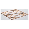 thumbnail image 4 of Ekena Millwork 23 3/8"W x 23 3/8"H x 1/4"T Large Montrose Decorative Fretwork Wood Wall Panels, Alder, 4 of 18