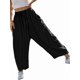 thumbnail image 1 of Pantalones Palazzo Harem Informales Holgados con Cordón para Mujer, para Verano, Playa, Viajes, Vacaciones, con Bolsillos. Negro L, 1 of 6