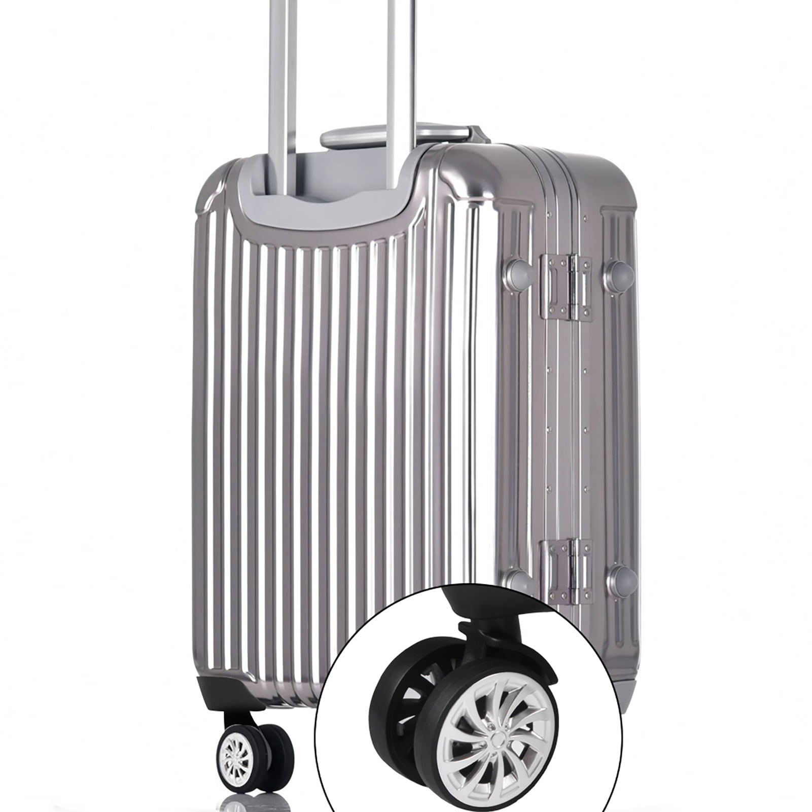 Replacement Luggage Wheels, Suitcase Wheels Swivel Luggage Wheel for Repair Replacement
