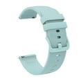 thumbnail image 1 of New 18mm 20mm 22mm Straps for Garmin Venu 2S Wristband Vivoactive 3 4S 4 Forerunner 245 645 Galaxy Watch 4 Classic 42 46mm Silicone Light green 18mm, 1 of 5