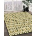 thumbnail image 2 of Ahgly Company Indoor Square Patterned Khaki Gold Area Rugs, 3' Square, 2 of 6