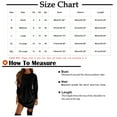 thumbnail image 3 of gakvbuo Women's Casual Solid Long Sleeve Round-neck Pullover Fashion Dress, 3 of 9