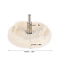 thumbnail image 5 of Type de T Meule10pcs T Type Coton Meule Meule Meule de Meulage Performance Haut de Gamme, 5 of 5