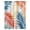 Red, Navy Blue, Ochre, Teal, variant on Palm Leaves Blackout Curtains Light Blocking Print Window Curtains, Modern Simple Tropical Botanical Sage Green Thermal Insulated Window Drapes for Living Room Kitchen Cafe (2 Panels, 55"W x 39"L)