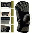 thumbnail image 2 of Copper Knee Braces for Women and Men 2 Pack, Knee Compression Sleeve for Knee Pain, Arthritis,ACL, Meniscus Tear, Joint Pain Relief, Knee Support for Running, Working Out, Fitness, Weightlifting, 2 of 6