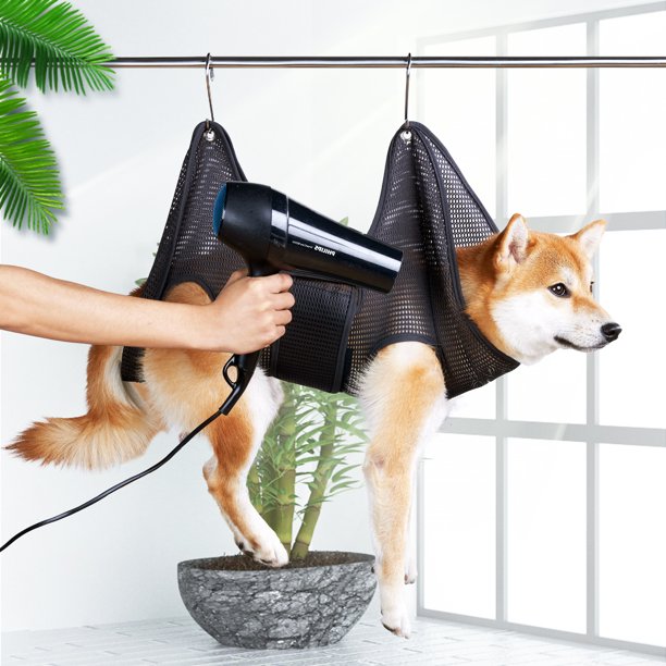 Hamaca para el cuidado de perros y gatos, bolsa para el cuidado de mascotas, transpirable, accesorios de baño (M)