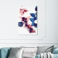 thumbnail image 2 of Wynwood Studio 'Like Cyanotype Leaves' Abstract Wall Art Canvas Print - White, Blue, 20" x 30", 2 of 2