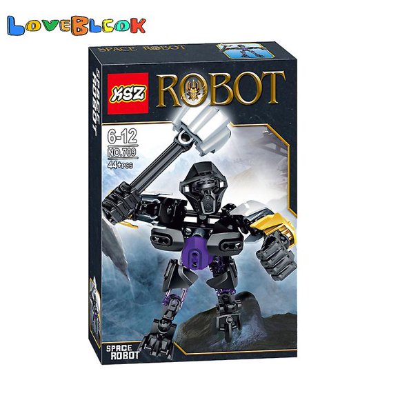 Bionicle Mini Protector Of Earth Action Figures Robot Building Block Toys Set For Kids Boy Christmas Birthday Gift 44pcs/set