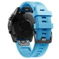 thumbnail image 1 of asddcavvf 26MM Quick Release Silicone Watch Strap with Metal Buckles Official Grade Fits Most, 1 of 4