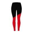 thumbnail image 2 of Gibobby Running Pantalones deportivos Yoga Leggings estampados casuales para mujer Leggings deportivos para levantamiento caparara（Rojo， S), 2 of 4
