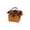 Red, variant on MERILER Handheld Flower Basket - Simulation Flower Arrangements for Home and Wedding Props, Lifelike Decorative Ornaments, Beige
