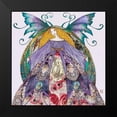 thumbnail image 2 of Johara 12x12 Black Modern Framed Museum Art Print Titled - Fee de la Vierge, 2 of 5