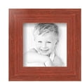 thumbnail image 2 of ArtToFrames 5" x 5" Real Reclaimed Red Barnwood Picture Frame, 5x5 inch Red Wood Poster Frame (WOM-4814), 3 Pack, 2 of 6