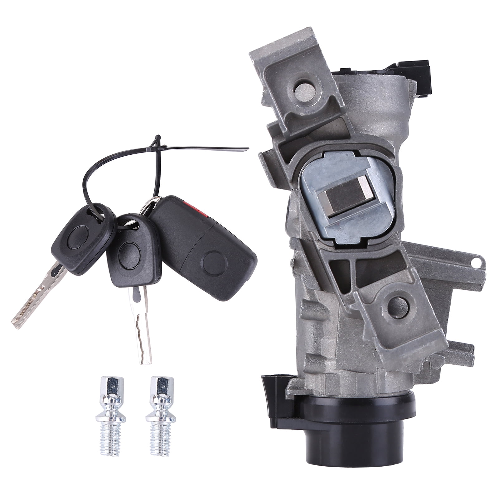 iSpchen Ignition Switch Lock Assembly for Volkswagen Jetta 2006-2018, EOS 2007-2011, Golf 2004-2011, Rabbit 2006-2009, Tiguan 2008-2011 Replaces 1K0905851B