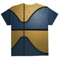 thumbnail image 2 of Championship Basketball Blue and Yellow All Over Youth T Shirt Multi YMD, 2 of 2