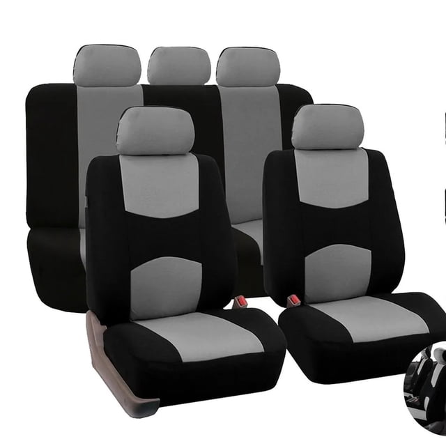 Funda De Asiento De Coche De Tejido De Poliéster Universal
