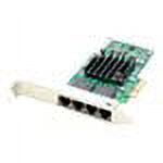 UPC: 0821455228937 | AddOn HP 538696-B21 Comparable Quad RJ-45 Port PCIe NIC – network adapter