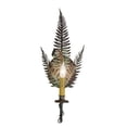 thumbnail image 4 of Meyda Tiffany 154430 Fern 22" Tall Wall Sconce - Raw Copper / Verdi, 4 of 4