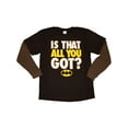 thumbnail image 1 of DC Comics Boys' Batman Logo "Is That All You Got?" Long Sleeve T-Shirt (Little Boys & Big Boys), 1 of 1