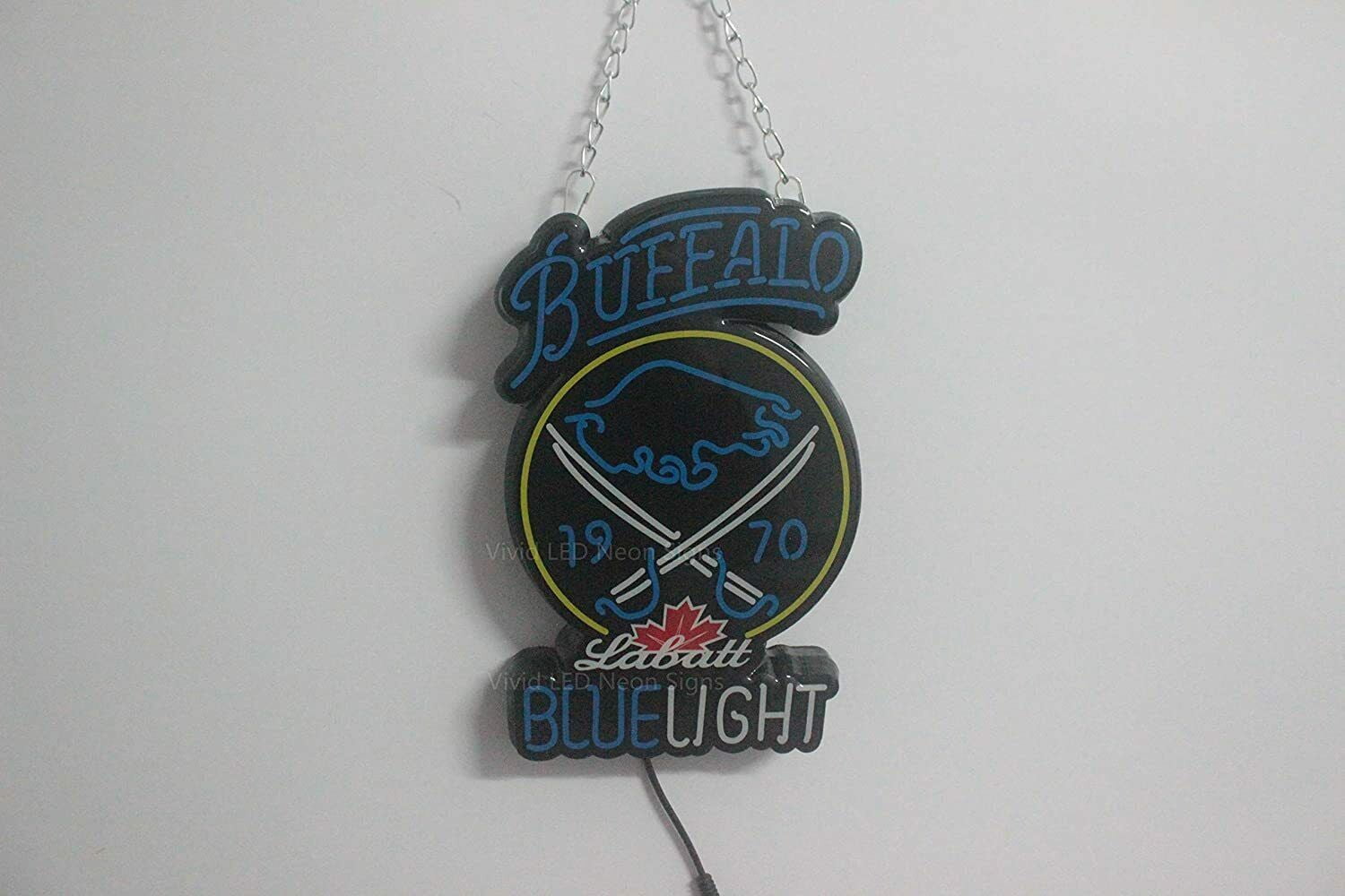 Buffalo Bills LaBatt Blue LED Desk Light