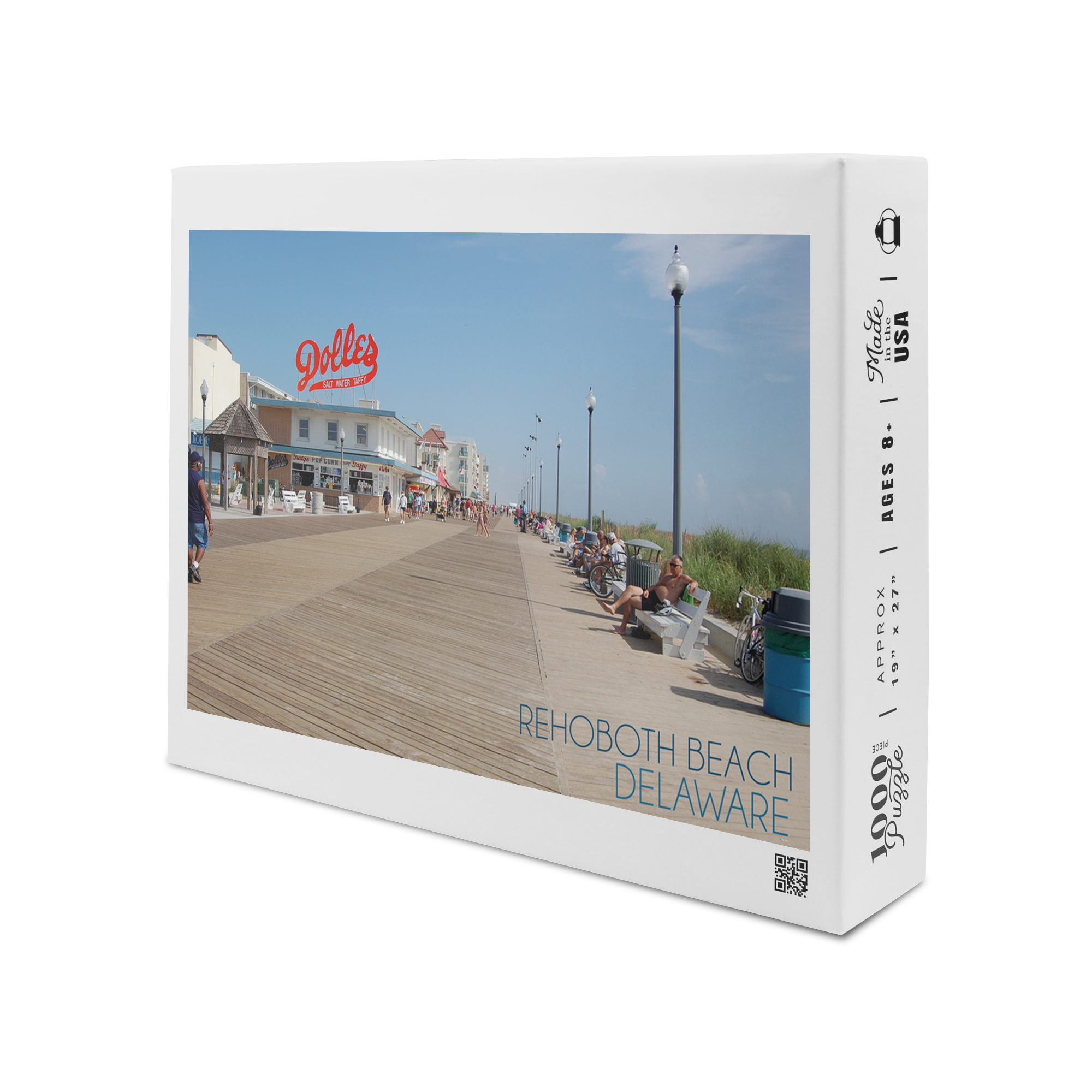 Rehoboth Beach, Delaware, Boardwalk (1000 Piece Puzzle, Size 19x27