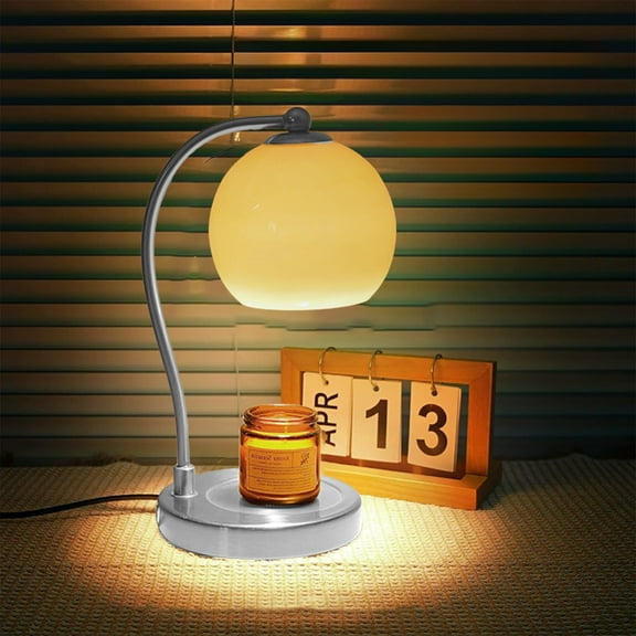 Gmogad Candle Warmer Lamp, Adjustable Height Dimmable Candle Melter Warmer for Large Jar Candles, Flameless Scented Wax Warmer with Timer for Home Decor Relaxation Gift Idea