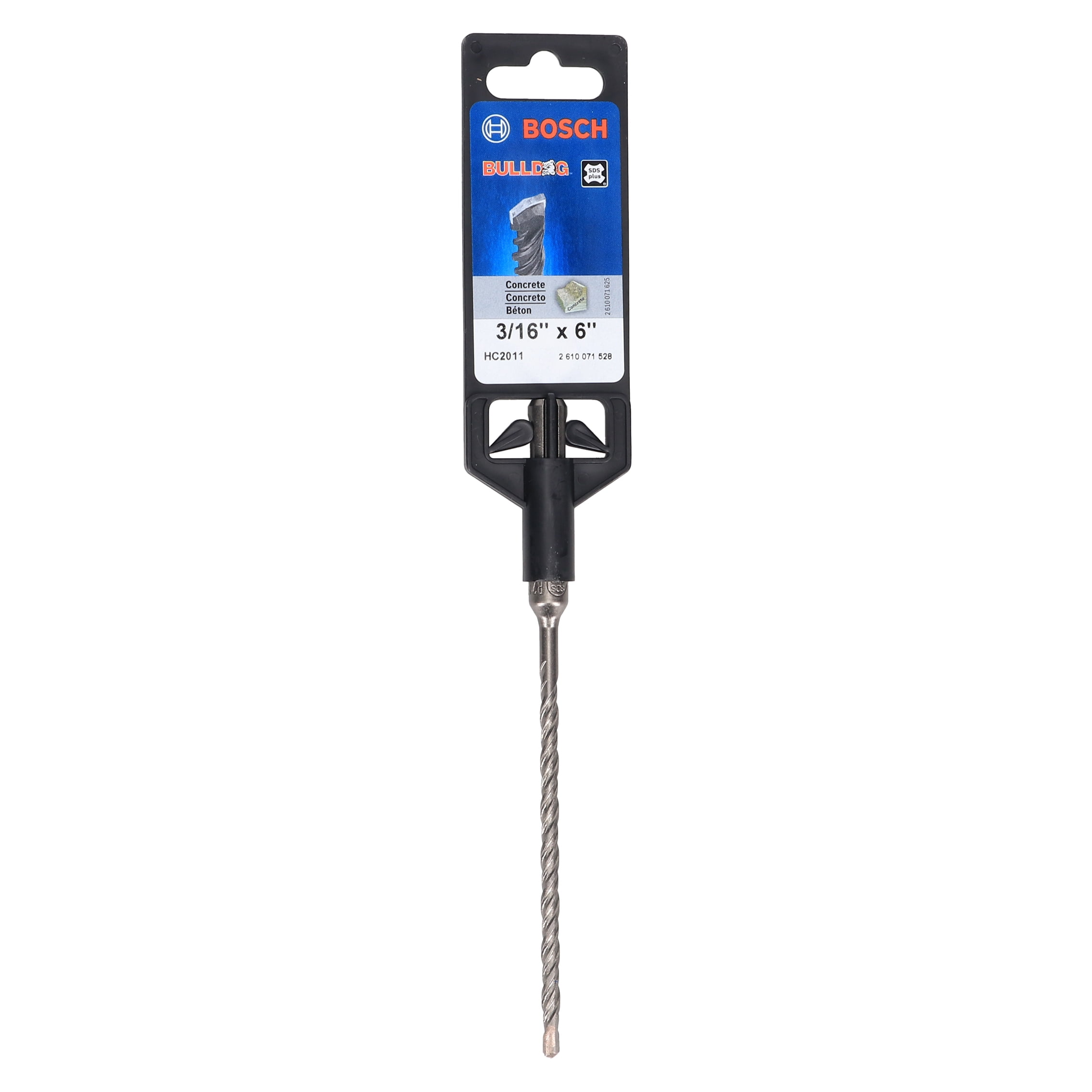 Bosch HC2011 Bulldog SDS 3/16X4X6 Drill Bit (4-Pack)