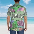 thumbnail image 6 of Daiia Summer Hawaiian Shirt for Men Gentle Cotton Regular Short Sleeve Casual-Small, 6 of 9