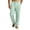 Mint Green, variant on GrmtClth Linen Pants For Men Loose Baggy Straight Trousers Elastic Drawstring Waist Multi Side Pockets Lightweight Summer Beach Yoga Casual Bottoms Brown L