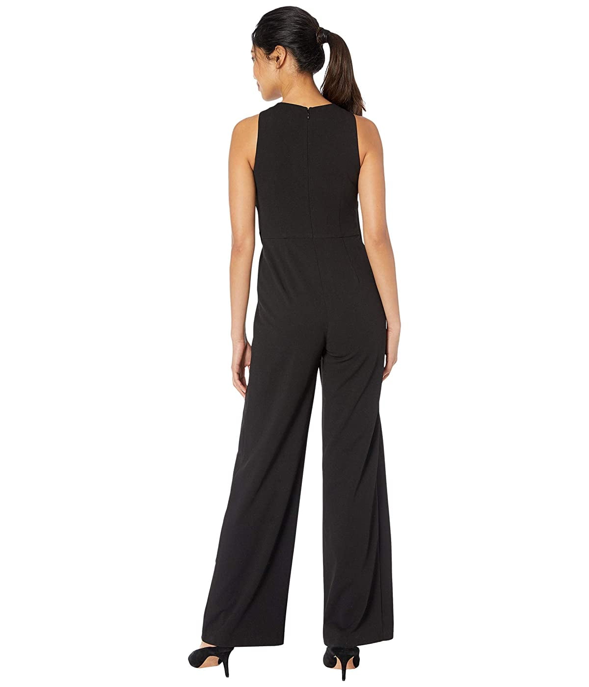 adrianna papell halter jumpsuit