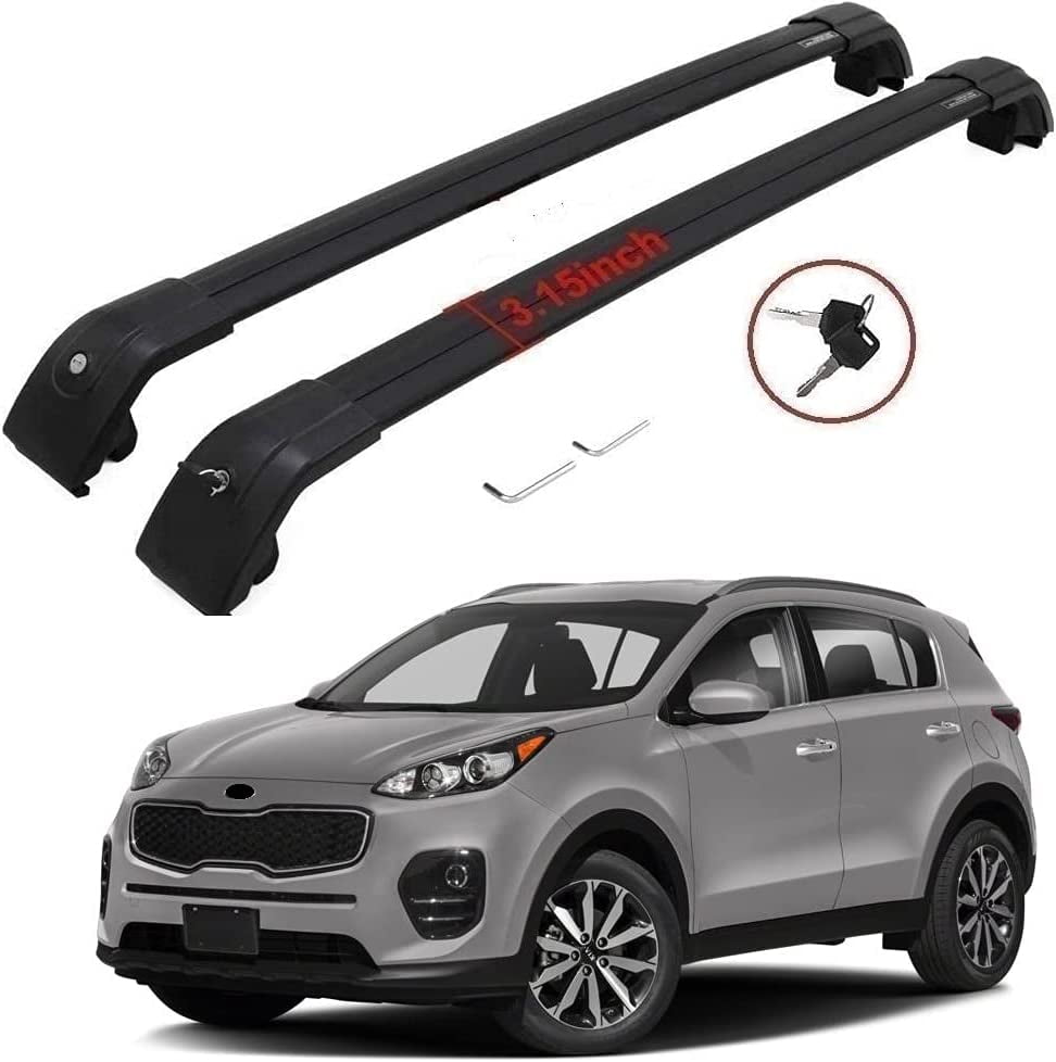 NIXFACE Black roof Cargo Rack for KIA Sportage 20162022 Roof Rack