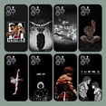 thumbnail image 2 of Funda de teléfono Anime Baki h-hanma para iPhone 15,14,13,12,11,Plus,Pro Max,XS,X,XR,SE,Mini,8,7, silicona suave, color negro, 2 of 4