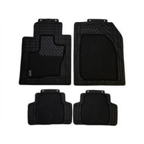Floor Mat Set 4 Piece - Compatible with 1997 - 2018 Honda CR-V 1998 1999 2000 2001 2002 2003 2004 2005 2006 2007 2008 2009 2010 2011 2012 2013 2014 2015 2016 2017